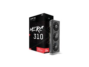 XFX RX 7900XT Speedster MERC310 AMD Radeon Black Gaming Graphics Card with Graphics Card Support Bracket (Black)