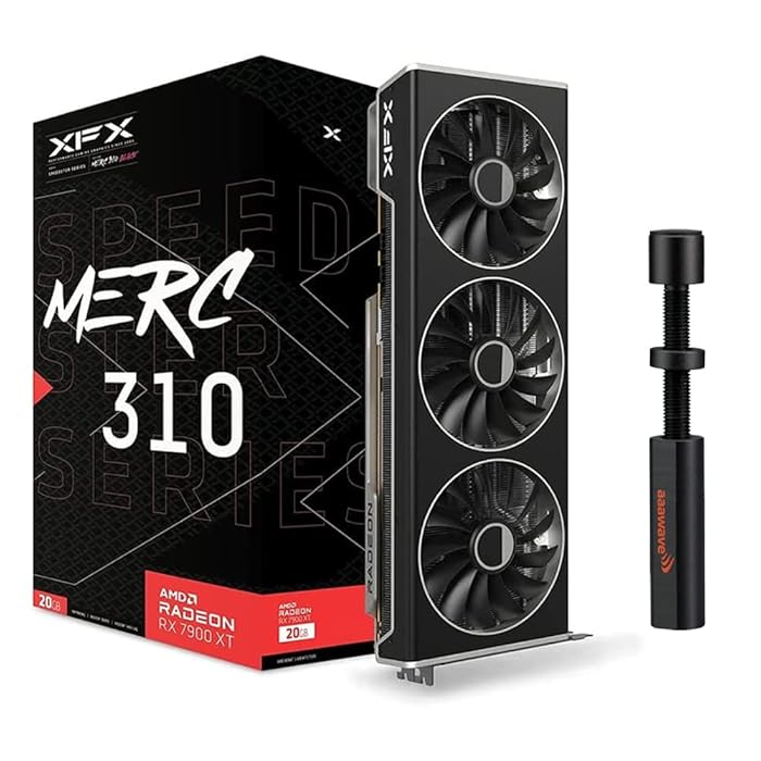 XFX RX 7900XT Speedster MERC310 AMD Radeon Black ...