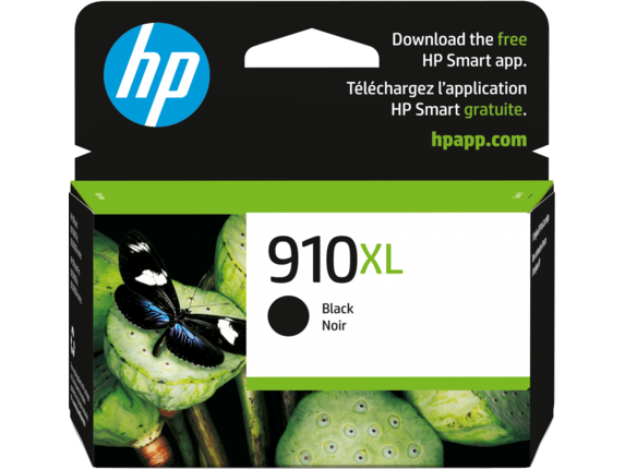 HP 910XL High Yield Black Original Ink Cartridge ...