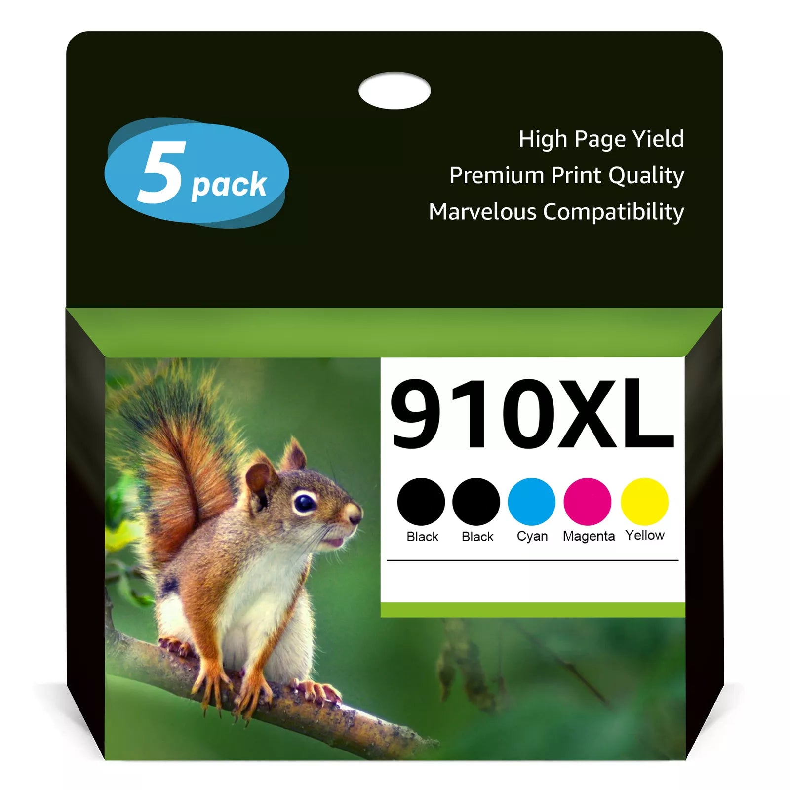 Replacement HP 910XL Ink for Officejet Pro 8010 8020 8021 ...