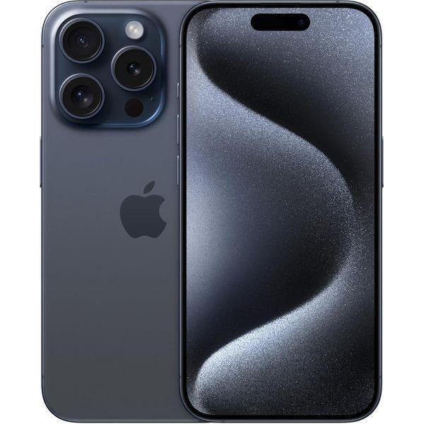 Apple iPhone 15 Pro, 256GB, Blue Titanium