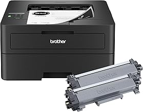 Brother HL-L2460DW XL Wireless Compact Monochrome Laser Printer with Duplex, Mobile Printing,