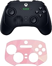 Razer Wolverine V3 Pro Wireless Gaming Controller & Vinyl Skin Bundle: For Xbox Series X|S, Xbox One, Windows PC - 6 Remappable Buttons - Fast Triggers - Customizable Thumbsticks - Geometric Quartz