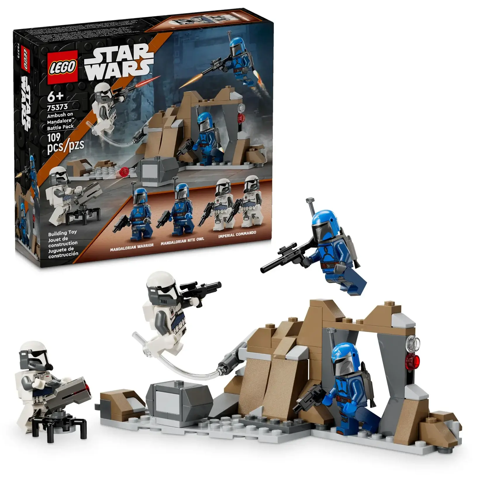 75373 LEGO® Star Wars™ Ambush on Mandalore™ Battle ...