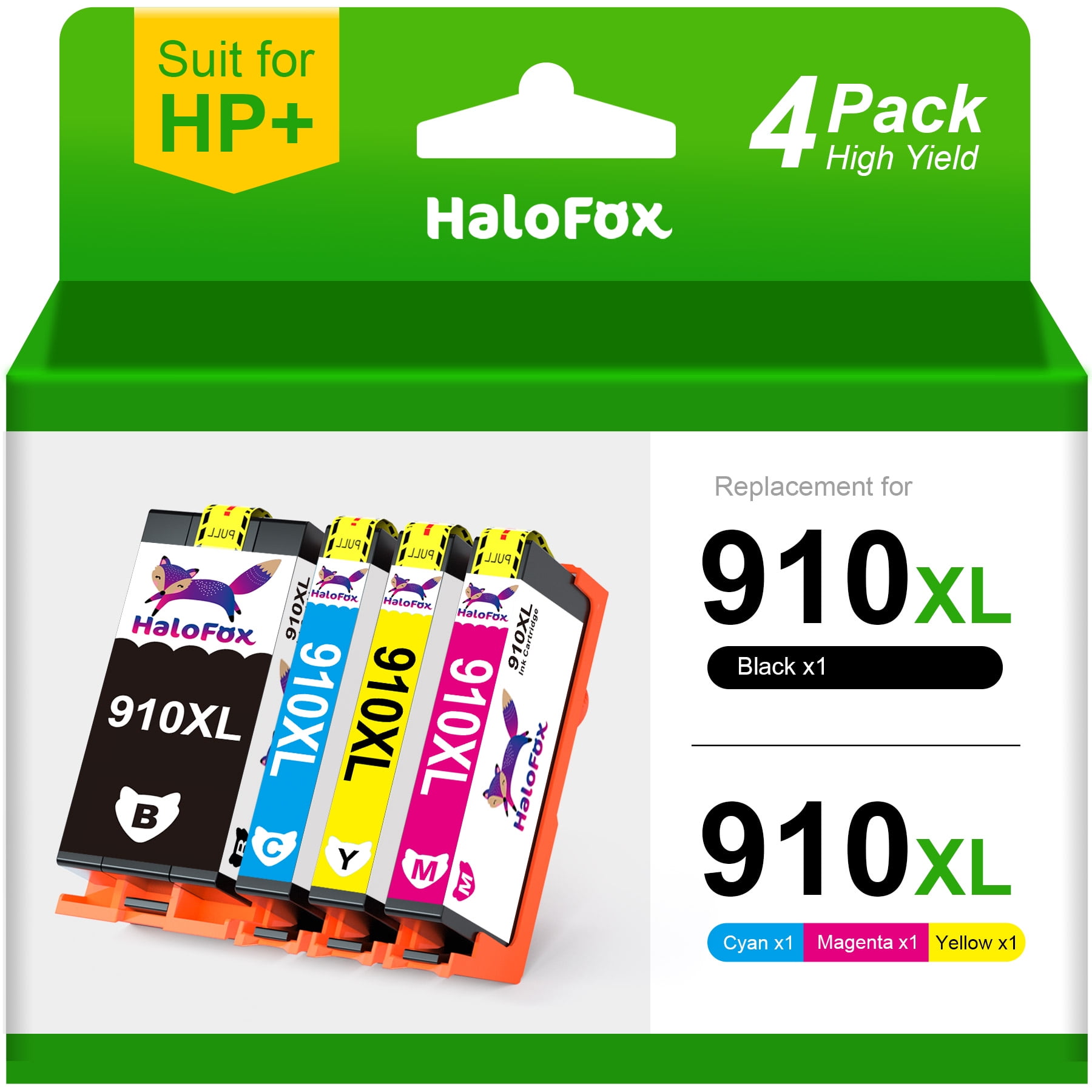 HP 910XL Ink Cartridges for OfficeJet Pro 8020-8035 ...