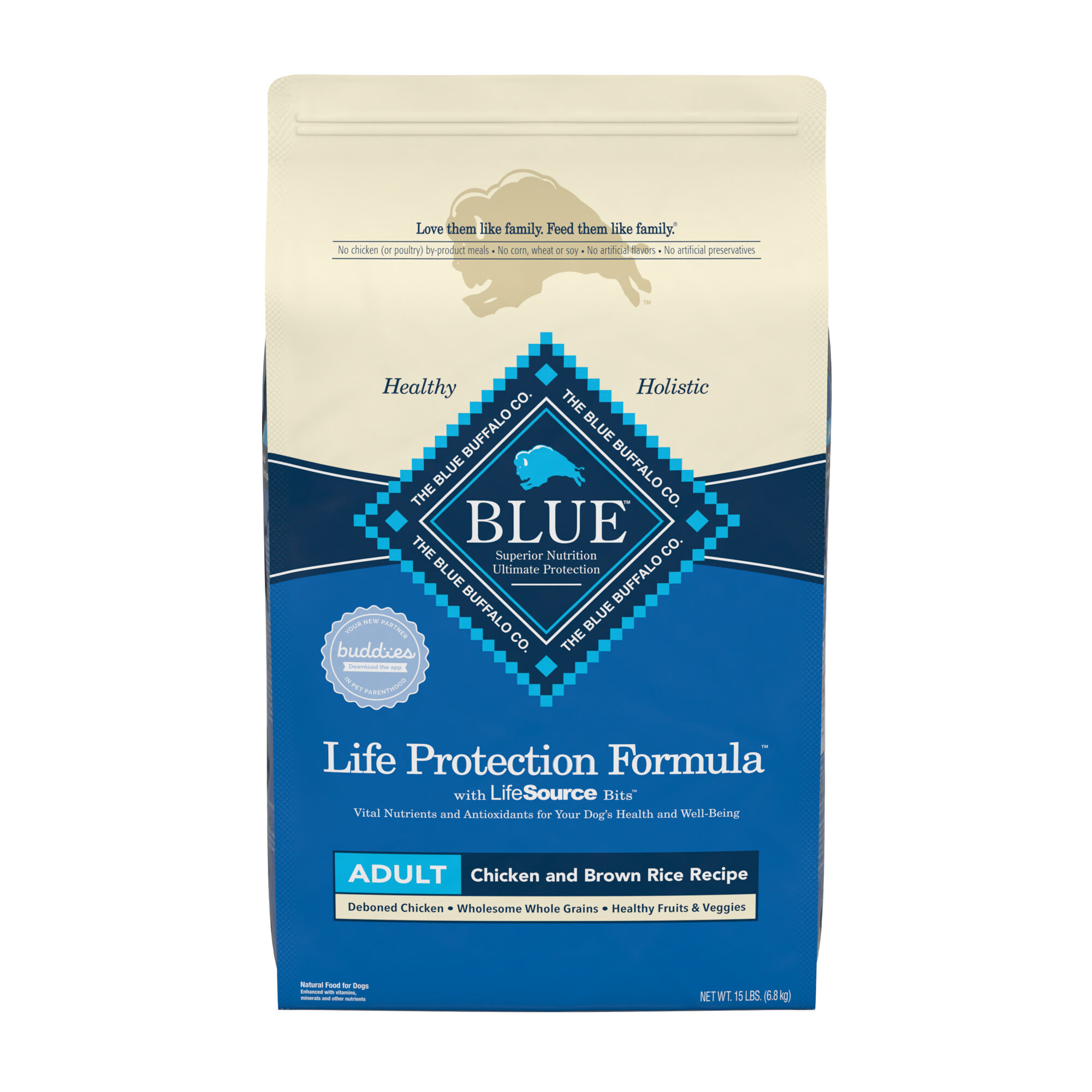 Blue Buffalo Life Protection Formula Adult Chicken & Brown Rice ...