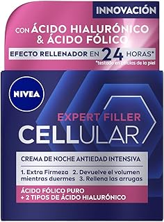 Hyaluronic Acid Night Cream 50ml - Anti-Aging Moisturizer for Mature Skin