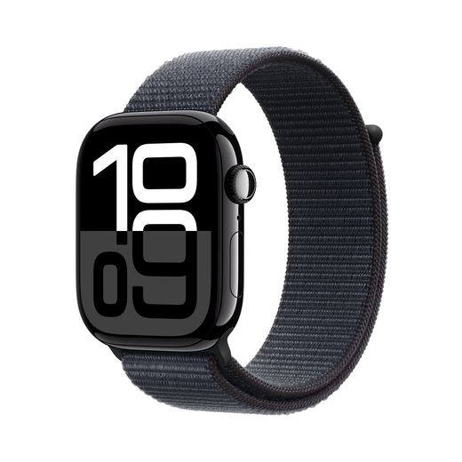 Apple Watch Series 10, 46mm, Jet Black Aluminium Case, GPS [2024]