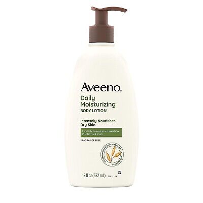 Aveeno Daily Moisturizer, Body Lotion, For Dry Skin, Prebiotic Oat ...
