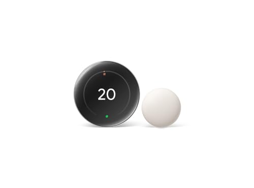 Google Nest Learning Thermostat (4th Gen) with Nest Temperature ...