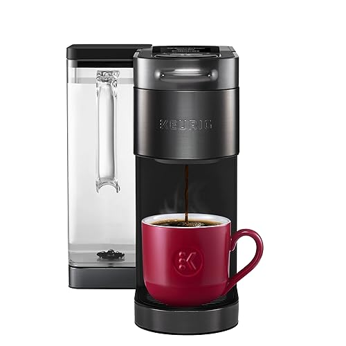 K-Supreme Plus SMART Coffee Maker, Single Serve K-Cup Pod Coffee Brewer, BREWID and MultiStream Technology, 78 Oz, Black
