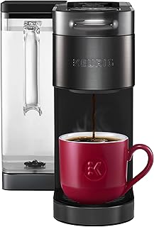 K-Supreme Plus SMART Coffee Maker, Single Serve K-Cup Pod Coffee Brewer, BREWID and MultiStream Technology, 78 Oz, Black