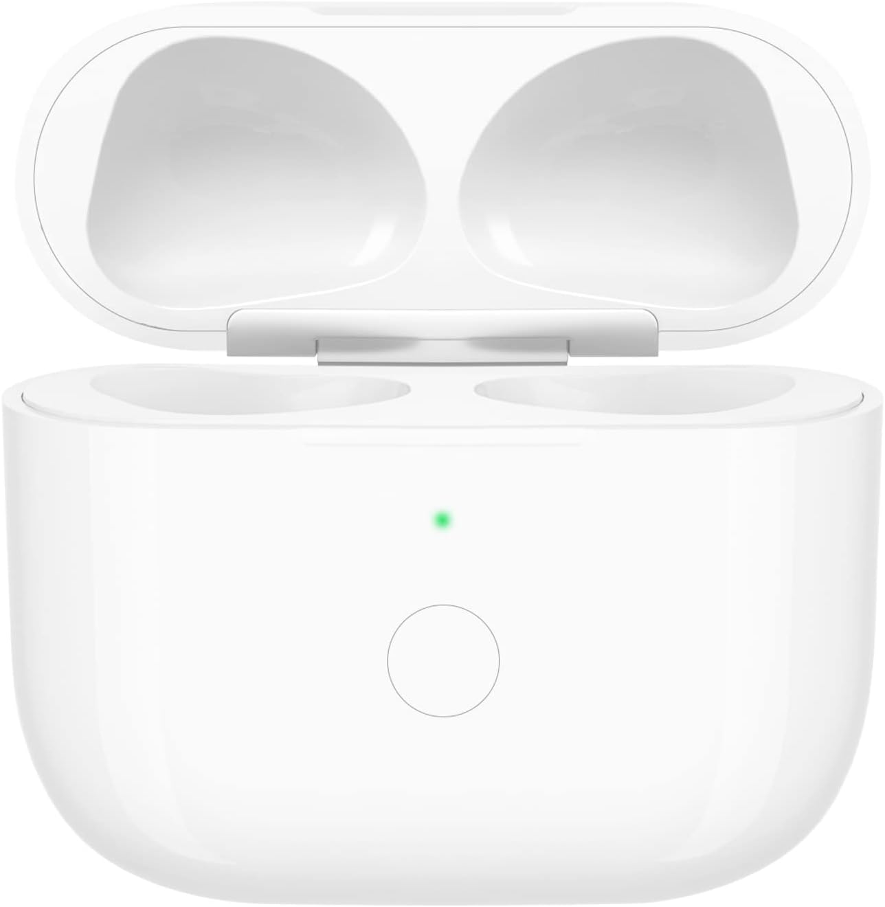 Draadloze oplaadcase voor AirPods Pro, voor Air Pod Pro Wireless Charging Case met Bluetooth Sync Button, vervangende oplaadcase voor AirPods Pro, EarPods Pro niet inbegrepen (AirPods 3 charging case)