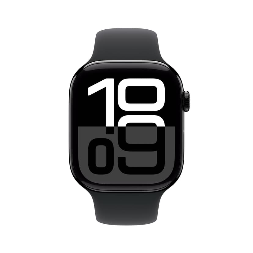 Apple Watch Series 10 GPS 46mm Jet Black Aluminium Case with ...