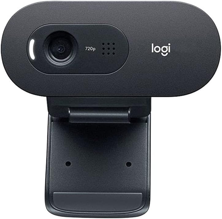 Logitech C270i PTV 960-001084 Desktop or Laptop Webcam, HD 720p Widescreen for Video Calling and Recording - Worldwide Version Chinese Spec