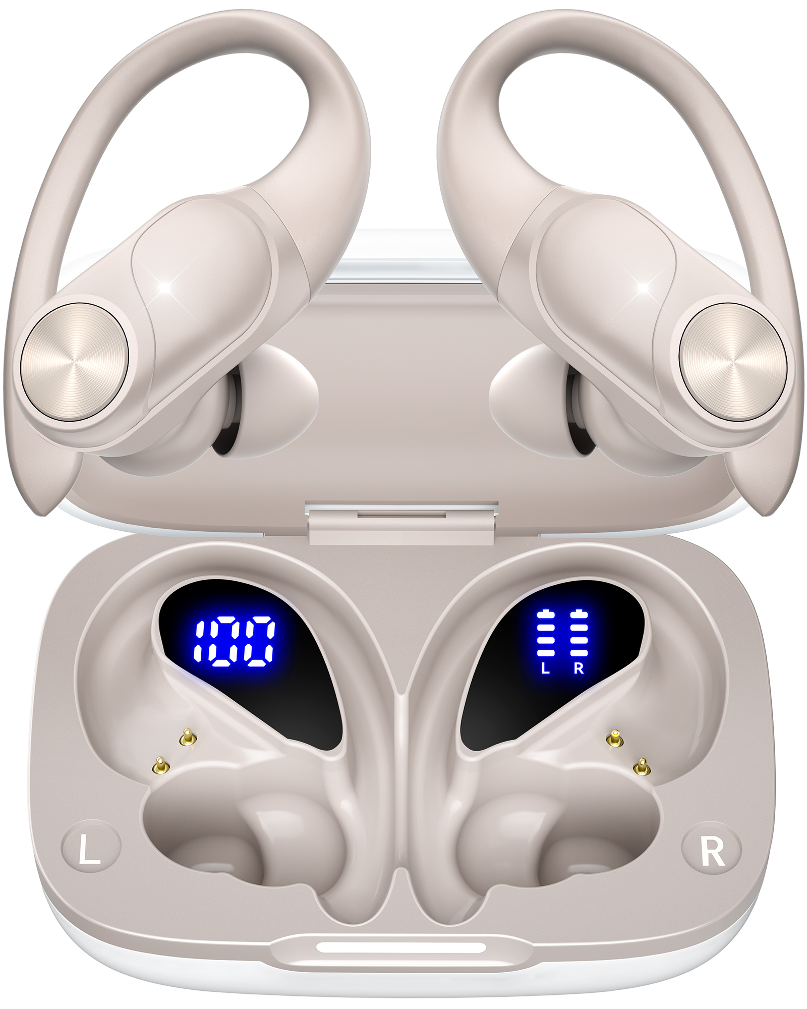 Bluetooth Headphones Wireless Earbuds 80hrs Playtime ...