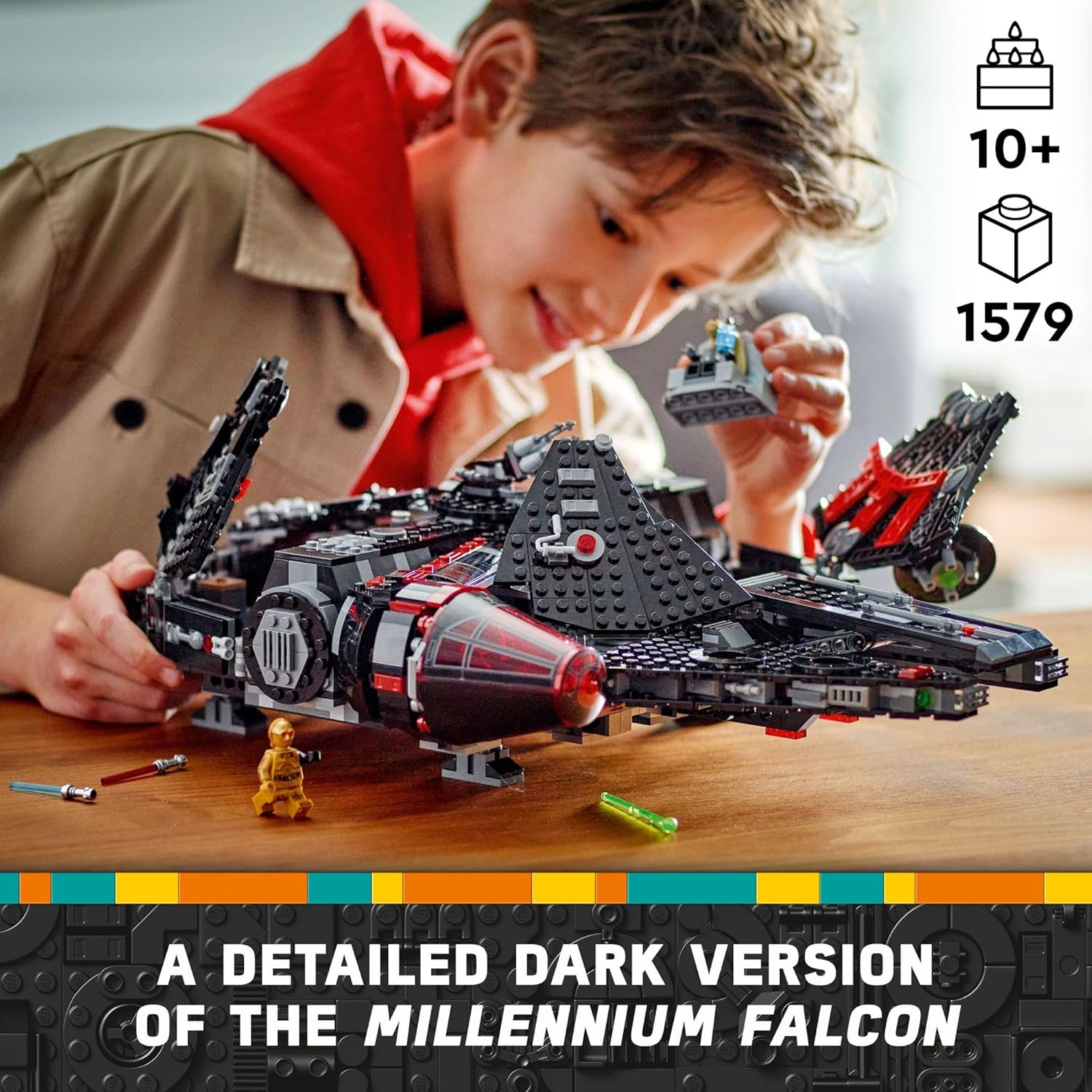 LEGO Star Wars The Dark Falcon Buildable Starship ...