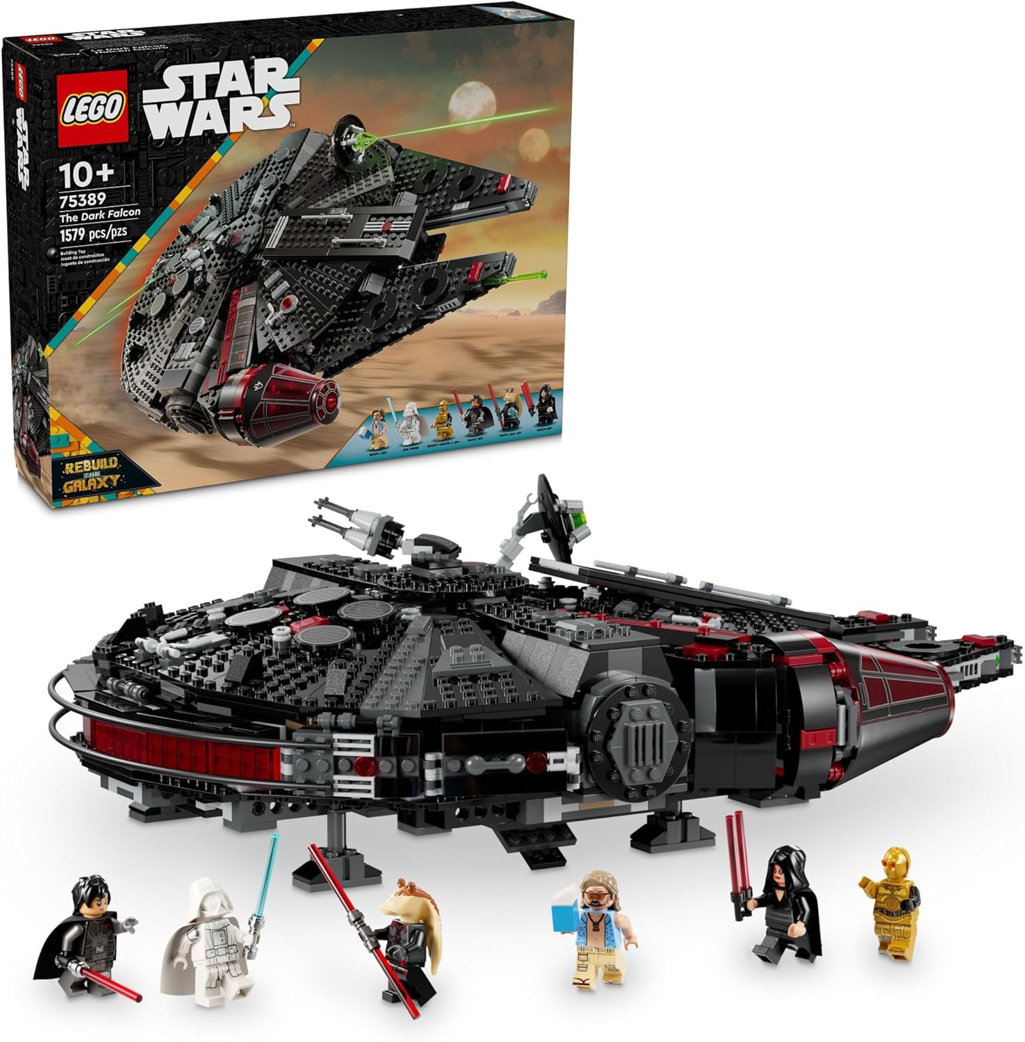 LEGO Star Wars The Dark Falcon Buildable Starship ...