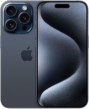 Apple iPhone 15 Pro Max, 512GB, Blue Titanium - Unlocked (Renewed)