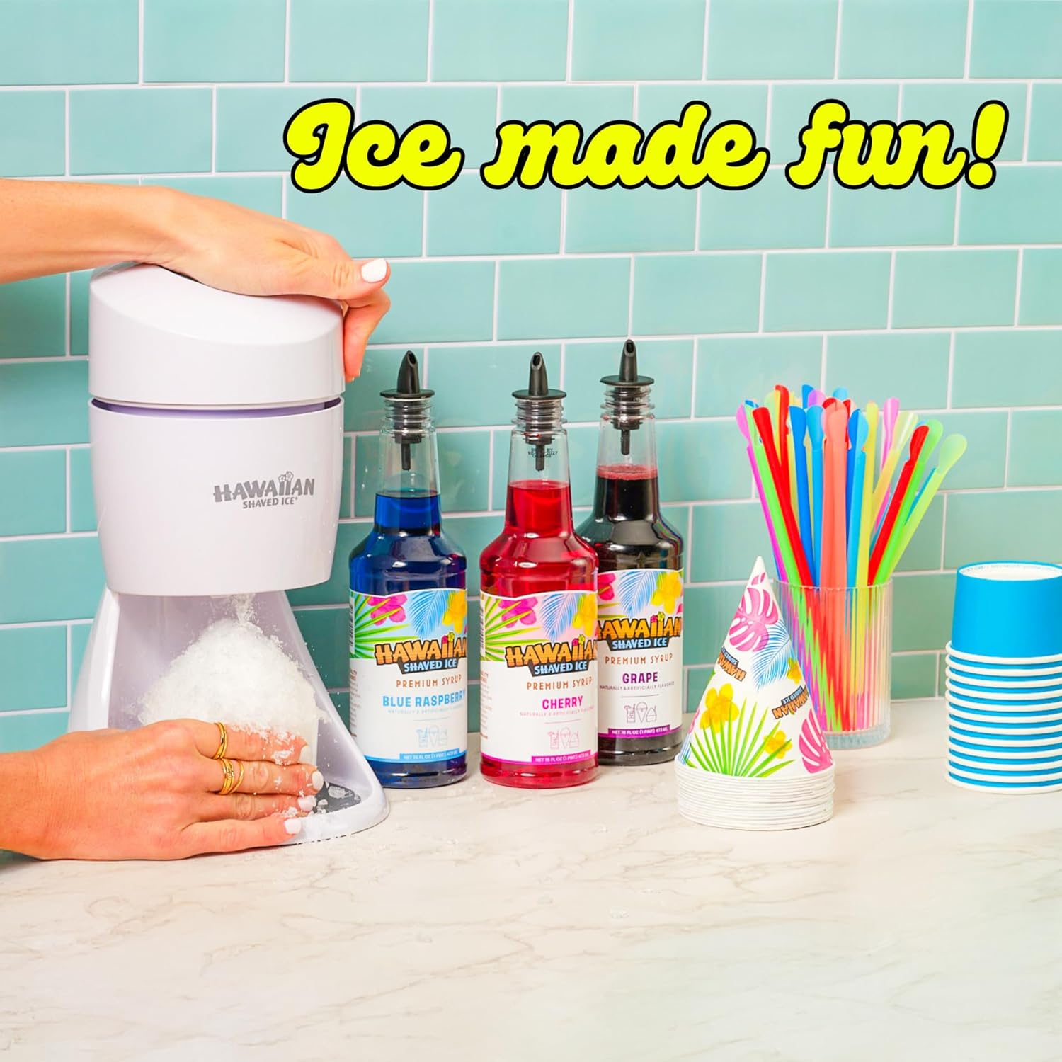 Hawaiian Shaved Ice S900A Snow Cone and ...