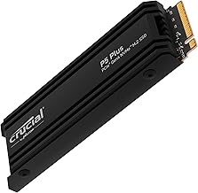 P5 Plus 2TB Gen4 NVMe M.2 SSD Internal Gaming SSD with Heatsink, Compatible with PlayStation 5(PS5) - up to 6600MB/s - CT2000P5PSSD5
