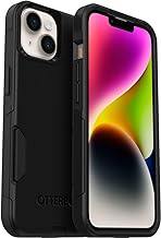 iPhone 14 & iPhone 13 (Only) - Commuter Series Case - Black - Slim & Tough - Pocket-Friendly - with Port Protection - Non-Retail Packaging