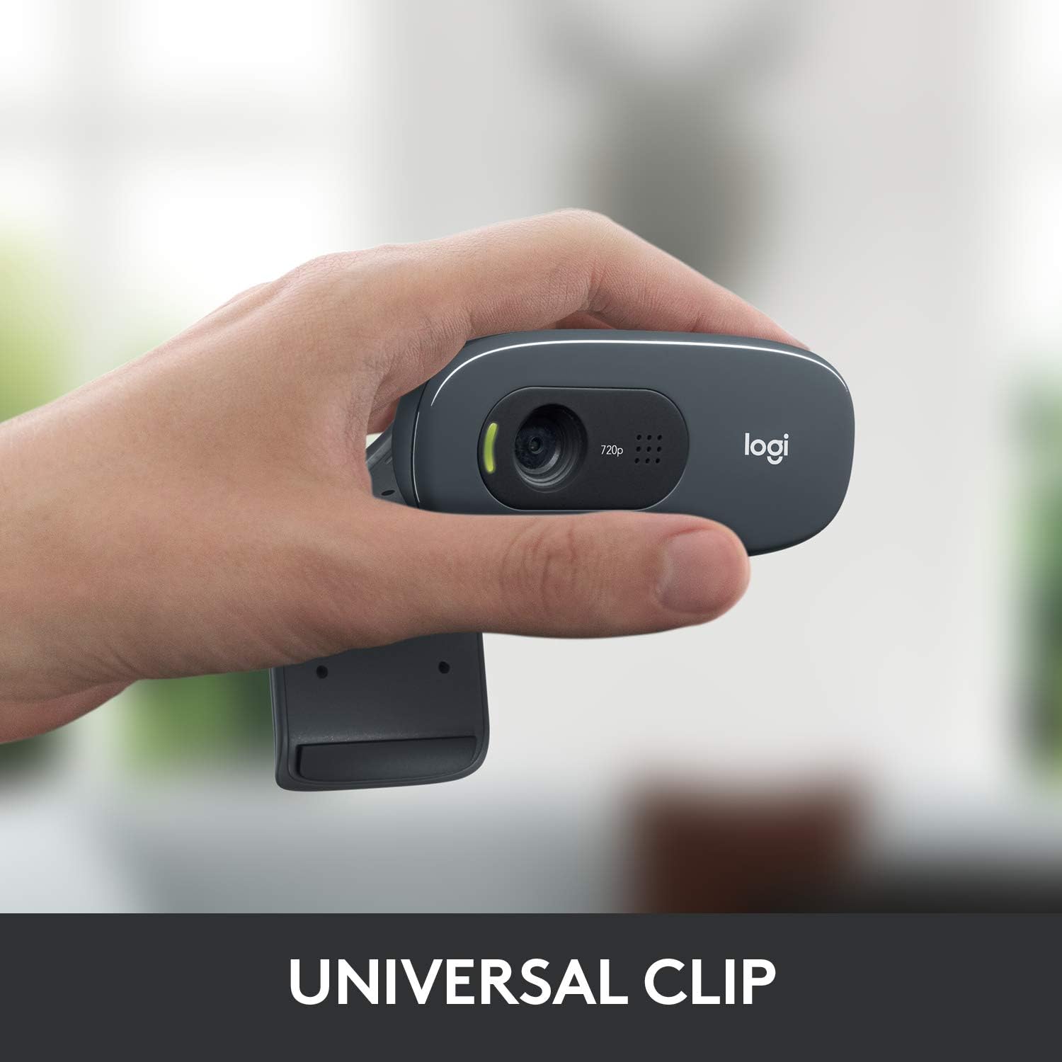 Logitech C270 HD Webcam, 720p, Widescreen HD Video Calling ...