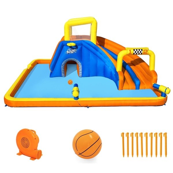 Bestway H2OGO! 18 x 16.5 x 8.7 Foot Super Speedway ...