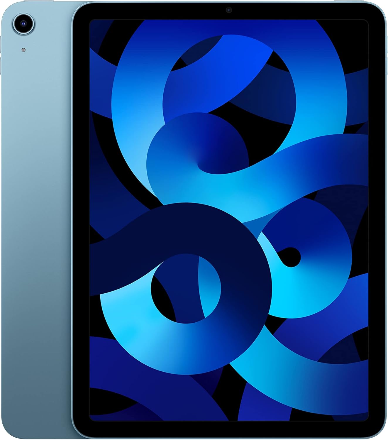 iPad Air (5th Generation): with M1 chip, 10.9-inch Liquid Retina Display, 256GB, Wi-Fi 6, 12MP front/12MP Back Camera, Touch ID, All-Day Battery Life – Blue