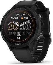 Garmin Forerunner® 955 Solar, GPS Running Smartwatch with Solar Charging Capabilities, Tailored to Triathletes, Long-Lasting Battery, Black (Renewed)