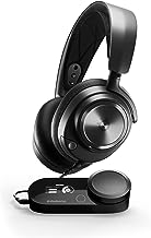 Arctis Nova Pro Multi-System Gaming Headset - Premium Hi-Fi Drivers, Hi-Res Audio - 360° Spatial Audio - GameDAC Gen 2 - ESS Sabre Quad-DAC - Stealth Retractable Mic - PC, PS5, PS4, Switch