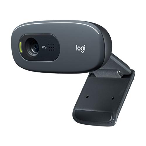 Logitech C270 HD Webcam, 720p, Widescreen HD Video Calling ...