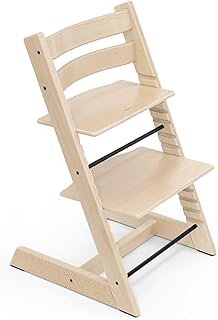 Tripp Trapp stoel van Stokke, Natural - verstelbare, converteerbare stoel voor peuters, kinderen en volwassenen - handig, comfortabel en ergonomisch - klassiek ontwerp
