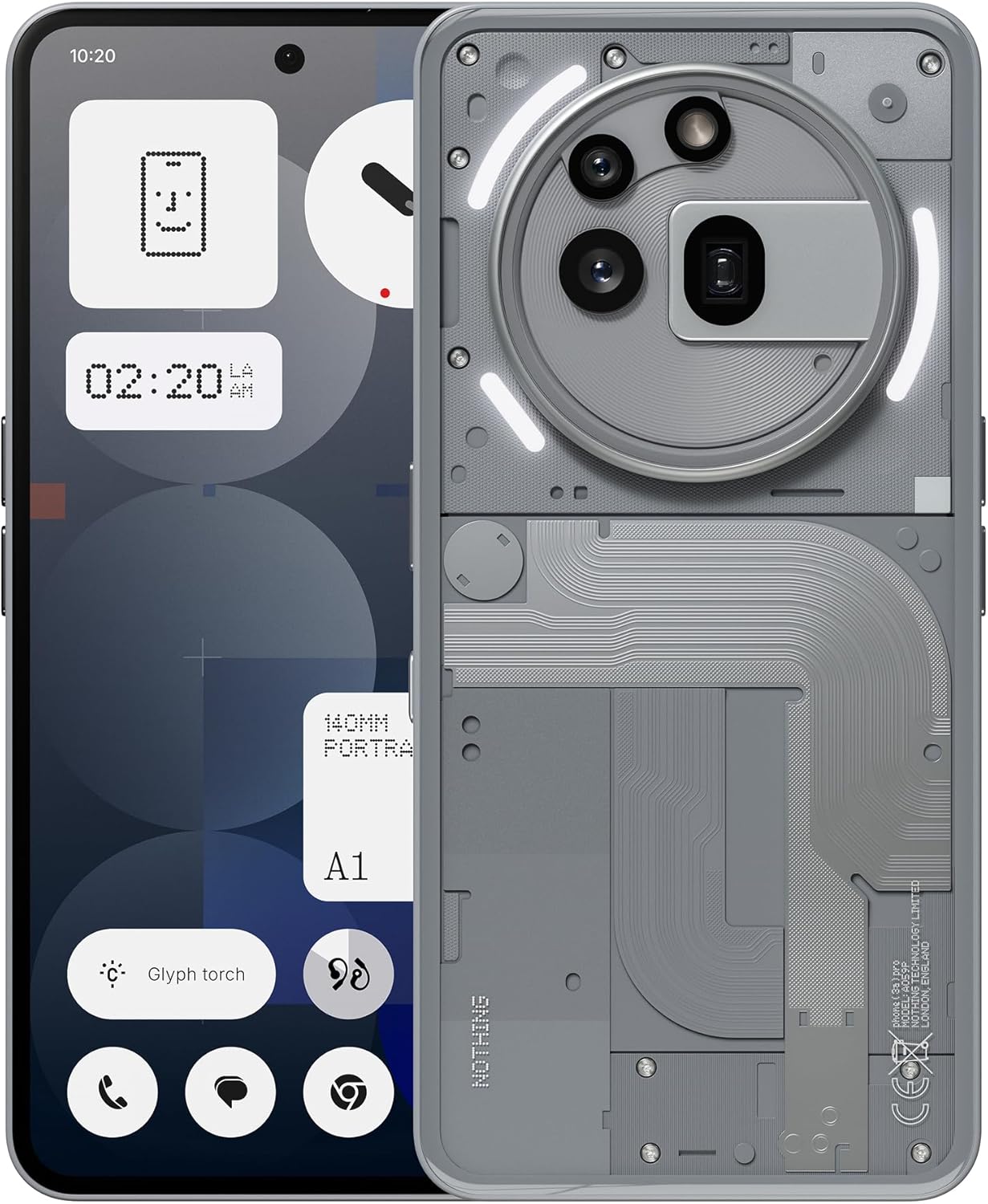 Nothing Phone (3a) Pro 256 GB - Smartphone with 32MP Front ...