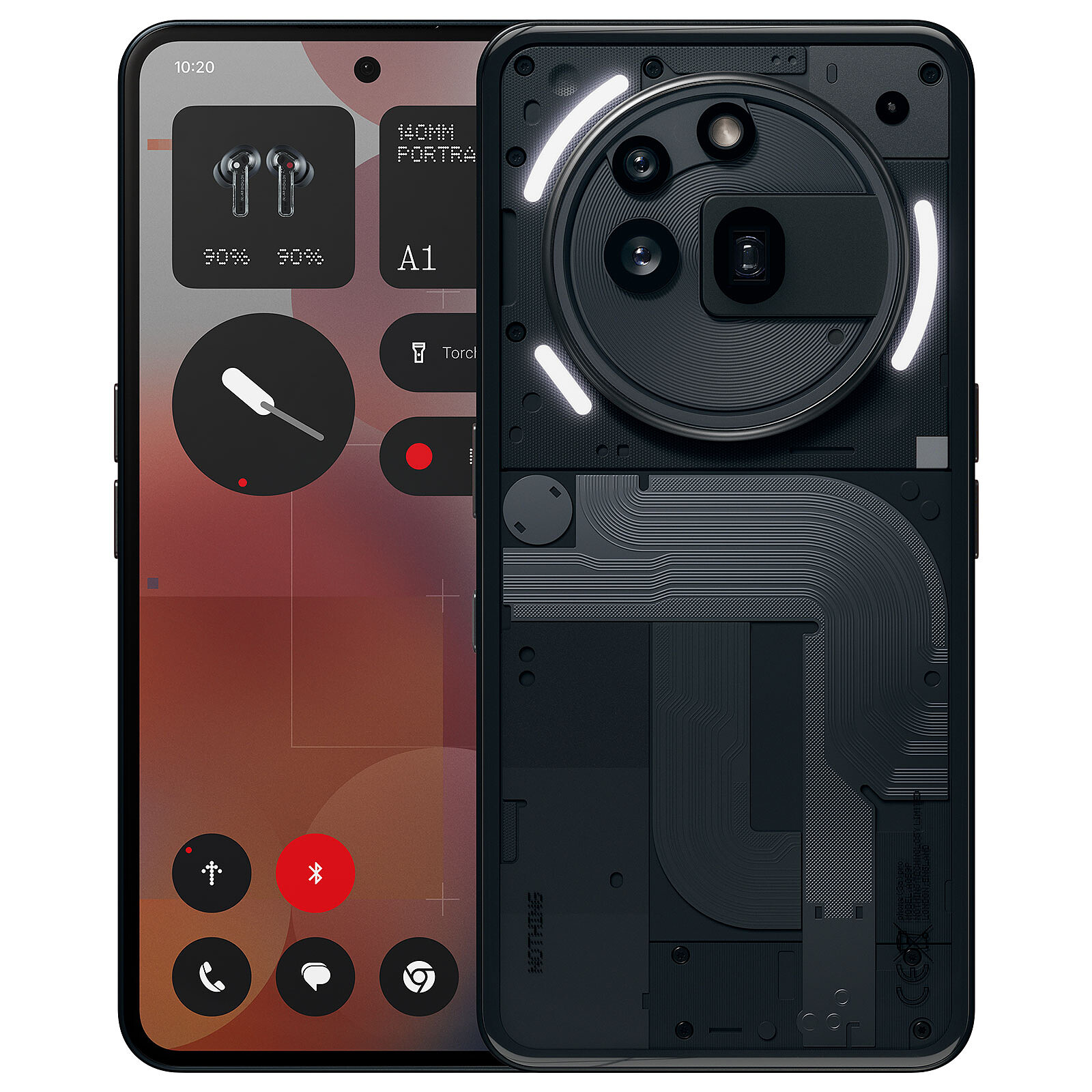 Nothing Phone (3a) Pro Black (12GB / 256GB). - LDLC