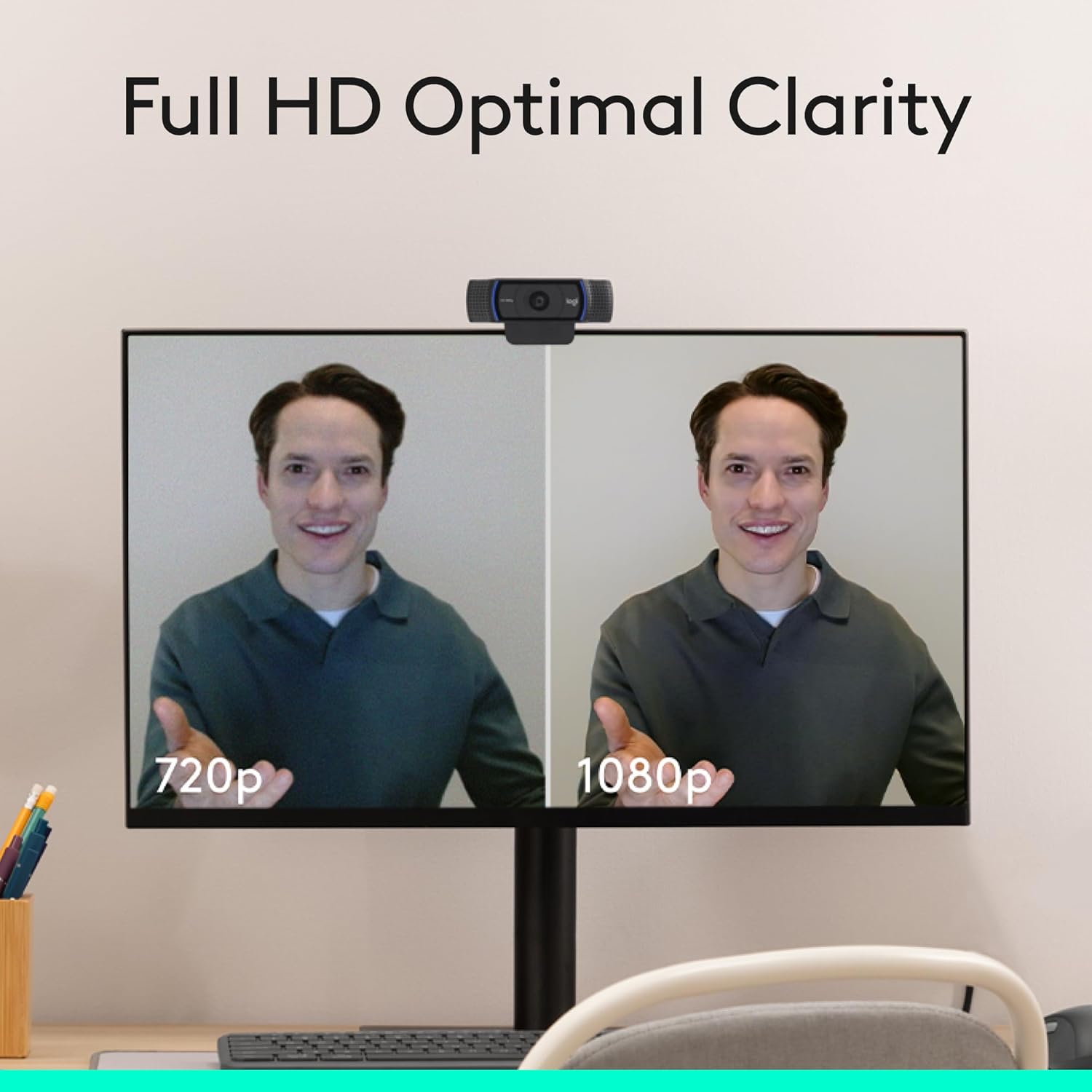 Logitech C920x HD Pro Webcam, Full HD 1080p - CamelCamelCamel