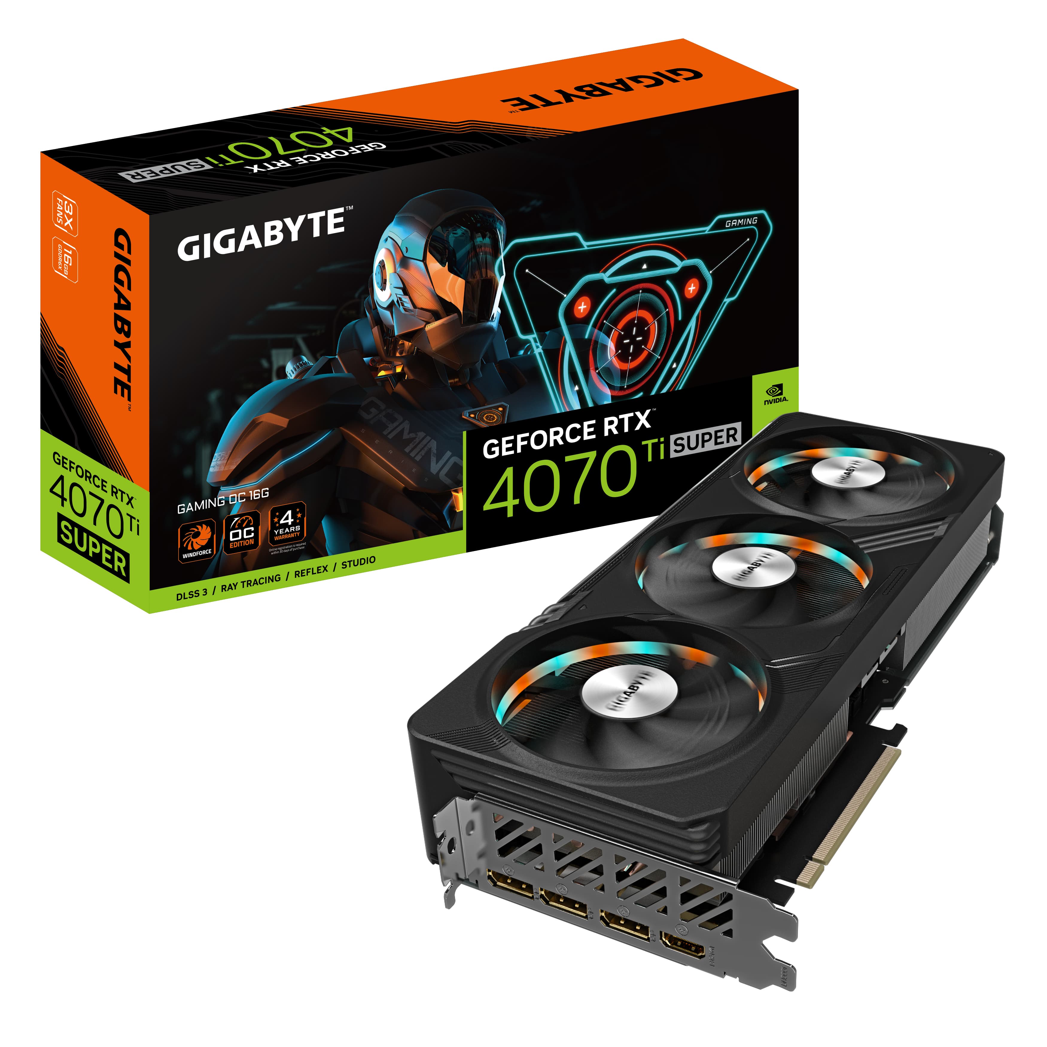 Gigabyte GAMING GeForce RTX 4070 Ti SUPER OC 16G ...