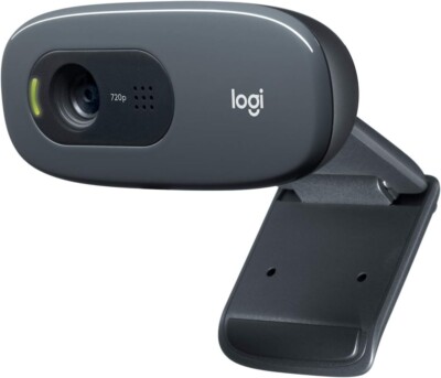 Logitech C270 HD Webcam 720p Widescreen Video Calling Noise ...