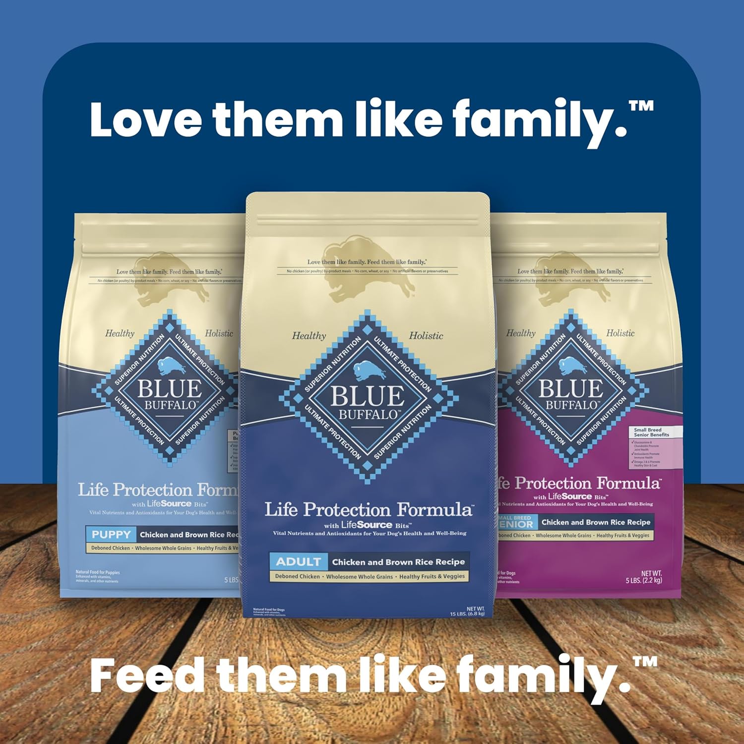 Blue Buffalo Life Protection Formula Adult Dry Dog Food, Helps ...