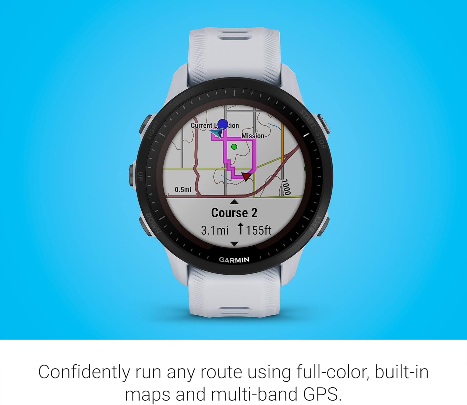 Garmin Forerunner® 955 Solar, GPS Running Smartwatch with ...