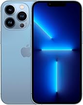 Apple iPhone 13 Pro, 128GB, Sierra Blue - Unlocked (Renewed)