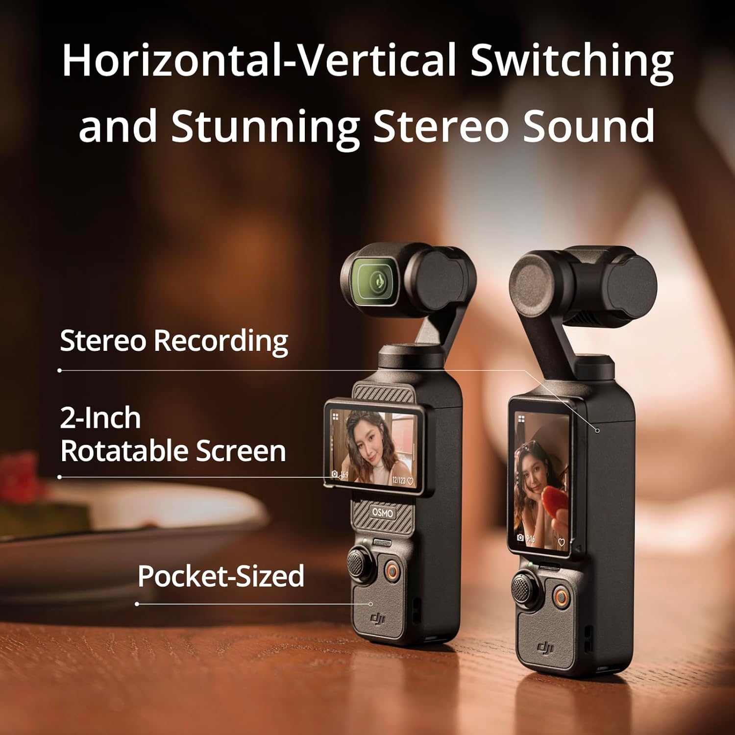 DJI Osmo Pocket 3, Vlogging Camera with 1'' CMOS & 4K/ ...