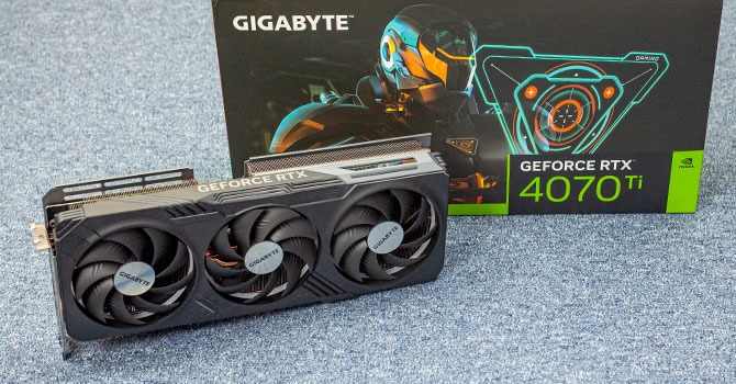 Gigabyte GeForce RTX 4070 Ti Gaming OC Review