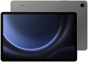 SAMSUNG Galaxy Tab S9 FE 5G (128GB, 6GB, WiFi + Cellular) Fully Unlocked Android Tablet, 10.9”, Wi-Fi 6, S Pen NOT Included, SM-X518U (Gray) (Renewed)