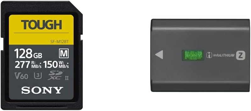 Sony TOUGH-M series SDXC UHS-II Card 256GB, V60, CL10, U3 ...