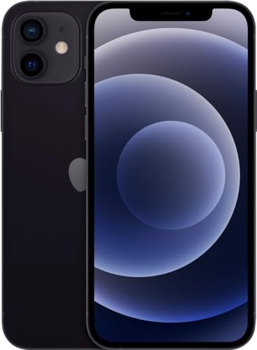 Apple iPhone 12, 64GB, Black - Fully Unlocked (Refurbished)