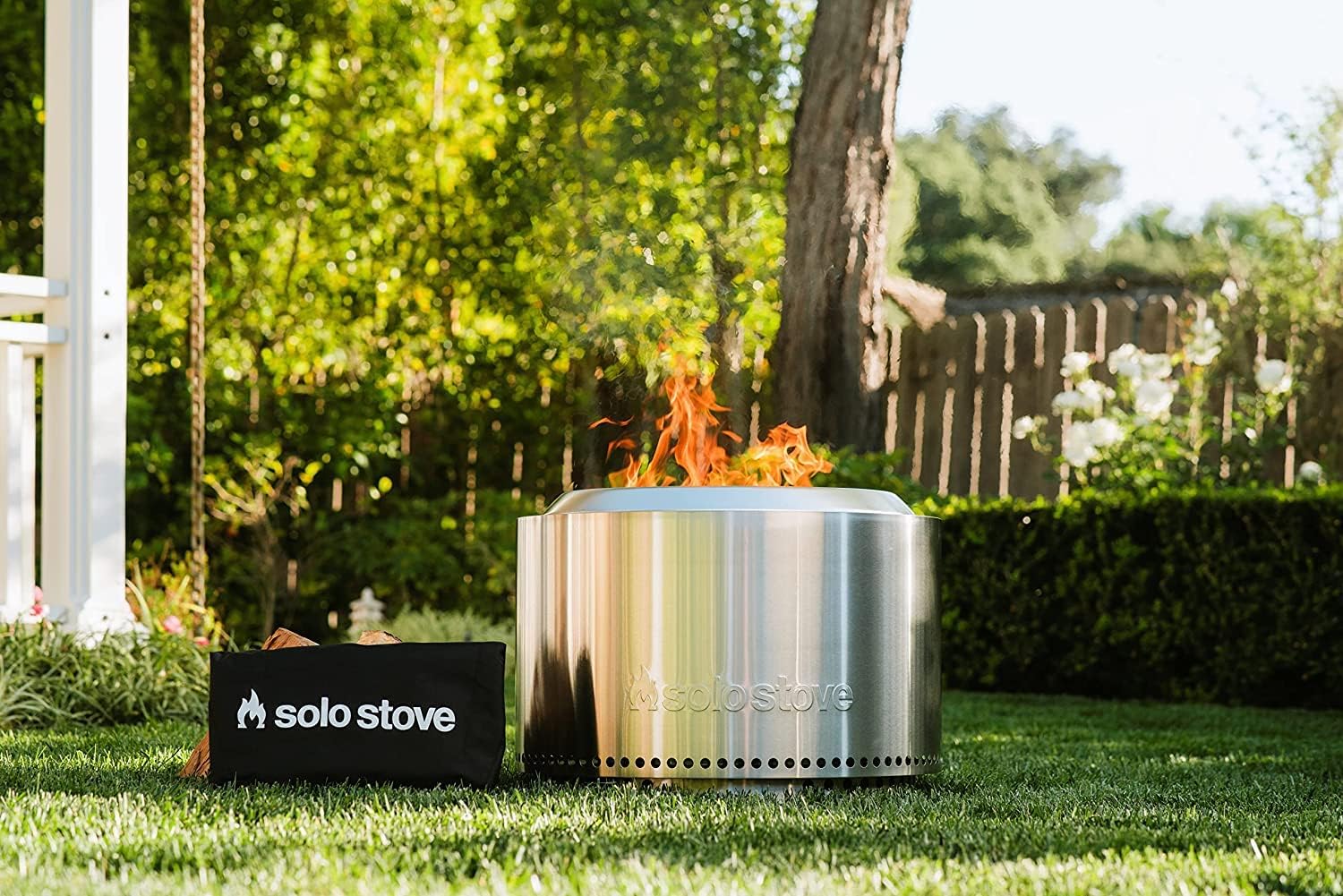 Solo Stove Yukon 2.0, 27 Inch Smokeless Fire Pit with Removable ...