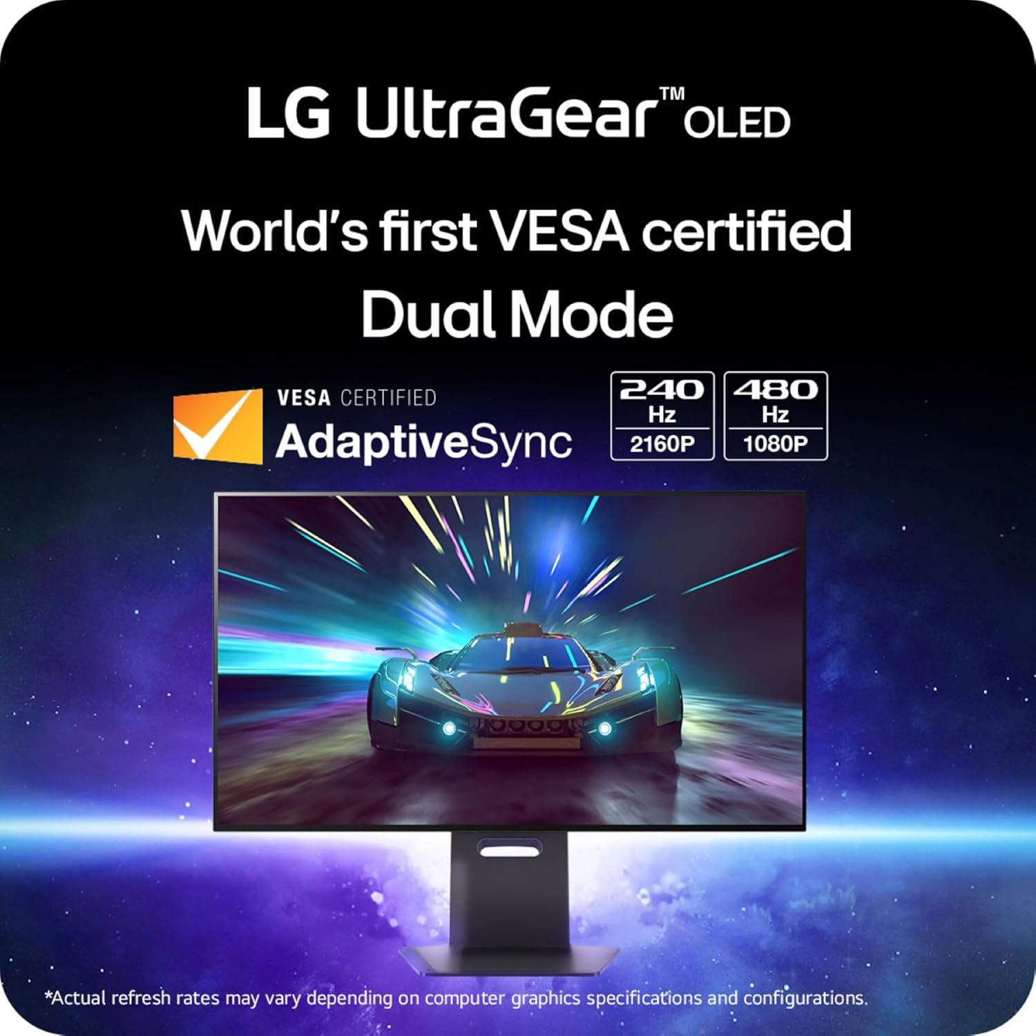 LG 32GS95UE 32-inch Ultragear OLED Dual Mode Gaming Monitor ...
