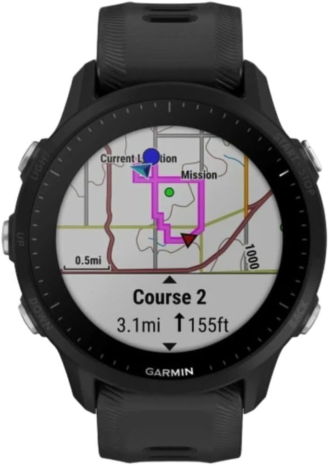 Garmin 010-02638-10 Forerunner® 955, GPS Running Smartwatch ...