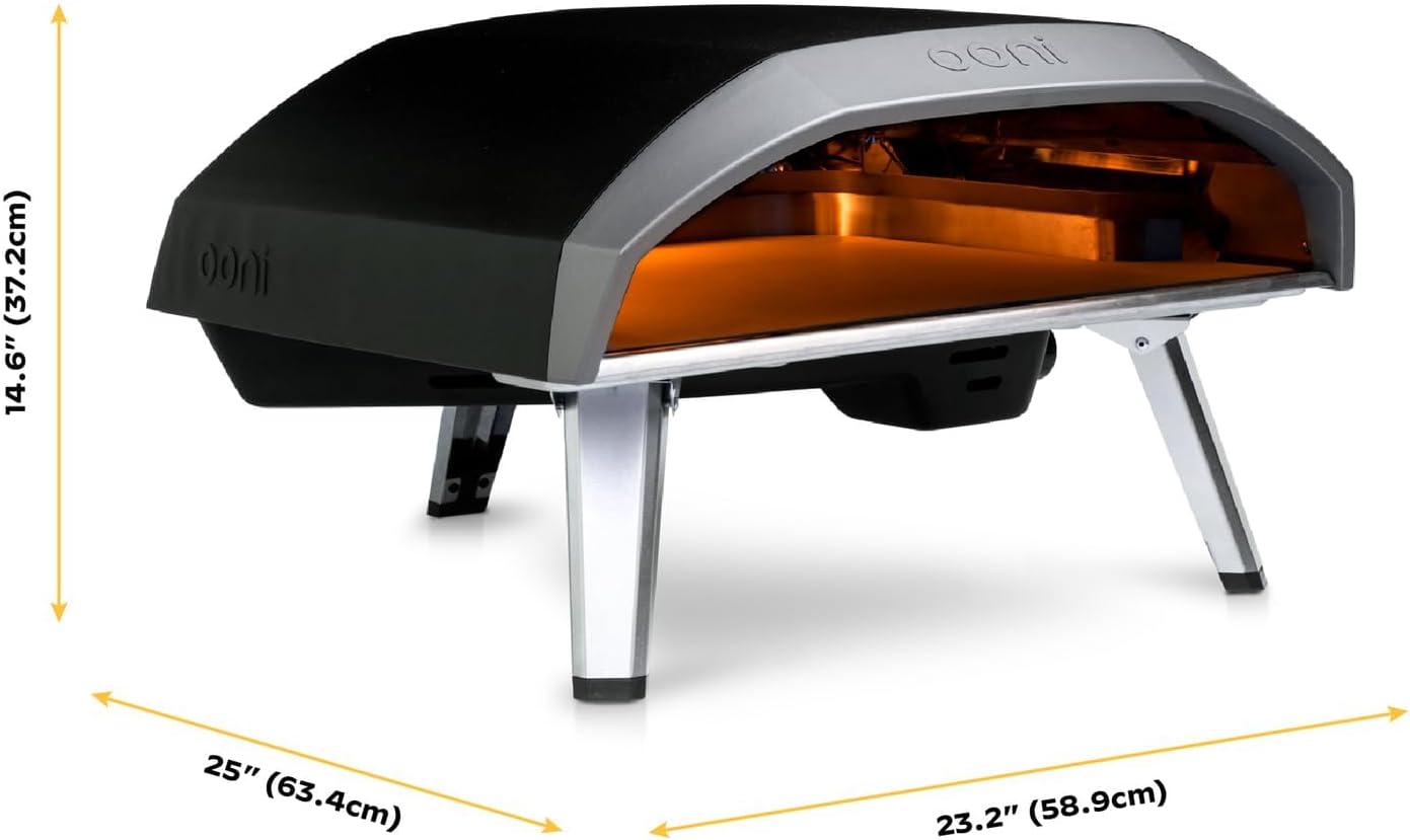 Ooni Koda 16 Gas Pizza Oven – 28mbar Propane Outdoor ...